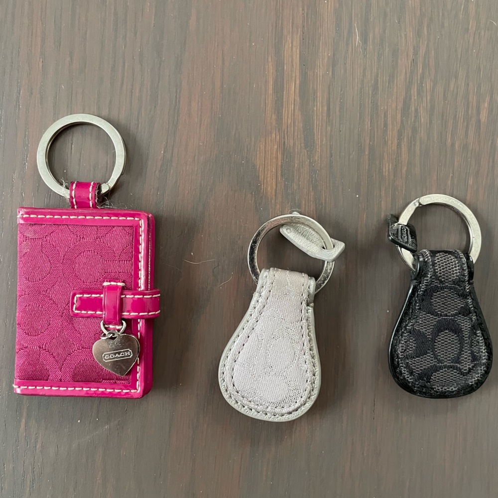 Coach keychains